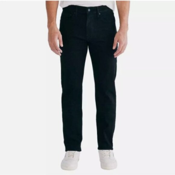 Lucky Brand Other - NEW Lucky Brand 410 Men's 34x32 Athletic Straight Black Jeans Stretch Denim